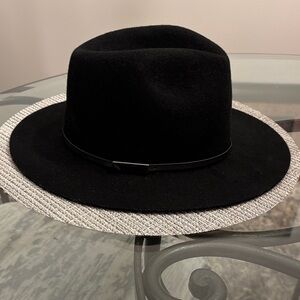 Banana Republic Black Fedora Hat